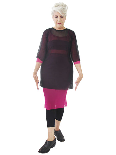 THE MESH T-SHIRT - CREW NECK